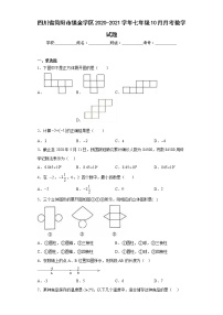 四川省简阳市镇金学区2020-2021学年七年级10月月考数学试题（含详细答案）