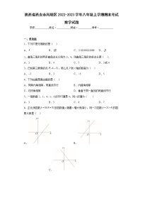 陕西省西安市高陵区2022-2023学年八年级上学期期末考试数学试题（含详细答案）