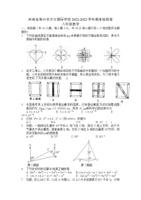 河南省林州市太行国际学校2022—2023学年上学期八年级期末数学检测试卷