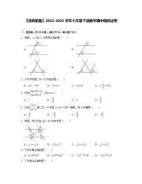 【浙教新版】2022-2023学年七年级下册数学期中模拟试卷（含解析）