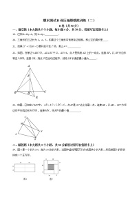 期末测试B卷压轴题模拟训练（二）-七年级数学下册压轴题攻略（北师大版，成都专用）