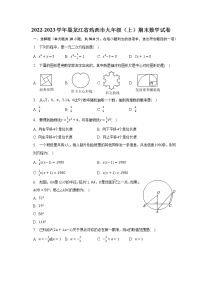 2022-2023学年黑龙江省鸡西市九年级（上）期末数学试卷（含解析）