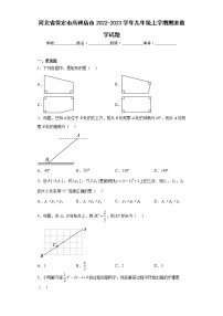 河北省保定市高碑店市2022-2023学年九年级上学期期末数学试题（含详细答案）