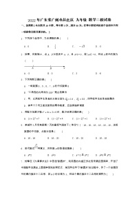 2022年广东省广州市从化区九年级中考数学二模试卷