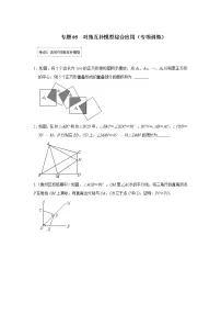 专题05 对角互补模型综合应用(专项训练)-备战中考数学《重难点解读•专项训练》(全国通用)
