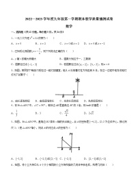 内蒙古自治区包头市青山区2022-2023学年九年级上学期期末考试数学试题(含答案)