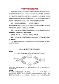 中考几何模型压轴题 专题24《特殊平行四边形的存在性》