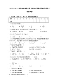 2022—2023学年湖南省永州市八年级下册数学期中专项提升模拟试卷（含解析）