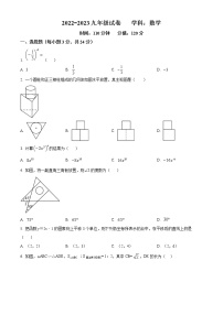 精品解析：2023年陕西省西安市西安铁一中湖滨学校3月份中考模拟数学试题