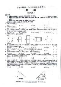 2023年安徽省合肥市中考必刷卷名校内部卷三 数学试题及答案