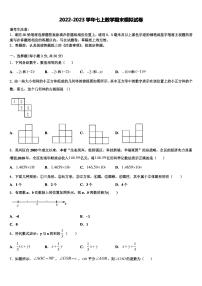 2022-2023学年山东省临沂市野店中学数学七年级第一学期期末检测模拟试题含解析