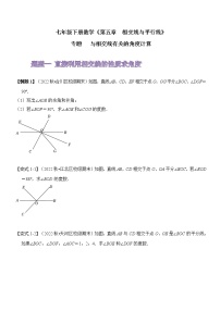 数学七年级下册5.1.1 相交线精品课时练习