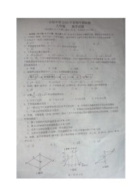 重庆市合川区合阳中学2021-2022学年八年级下学期半期检测数学试题