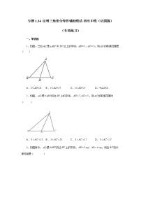 专题1.36 证明三角形全等作辅助线法-倍长中线（巩固篇）（专项练习）-八年级数学上册基础知识专项讲练（苏科版）