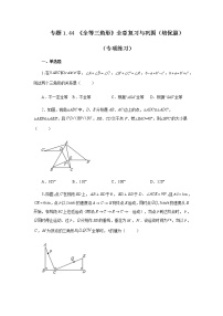 专题1.44 《全等三角形》全章复习与巩固（培优篇）（专项练习）-八年级数学上册基础知识专项讲练（苏科版）