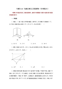 专题3.11 勾股定理与方程思想（专项练习）-八年级数学上册基础知识专项讲练（苏科版）