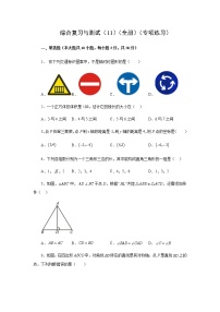 综合复习与测试（11）（全册）（专项练习）-八年级数学上册基础知识专项讲练（苏科版）