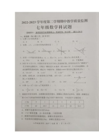 广东省揭阳市揭东区+2022-2023学年七年级下学期期中教学质量监测数学试卷+