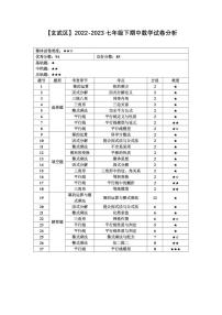 江苏省南京市玄武区四校联考+2022-2023学年七年级下学期数学期中试卷+