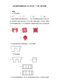 山东省青岛市胶州市2023年中考（一模）数学试题(含解析)