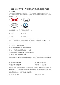 福建省龙岩市2023届九年级上学期期末质量监测数学试卷(含解析)