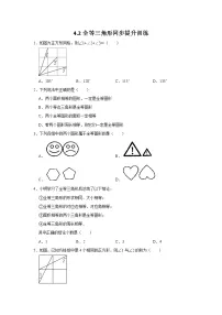 初中数学北师大版七年级下册2 图形的全等习题