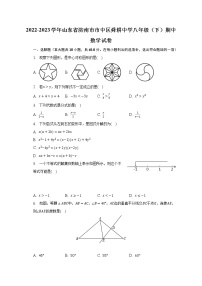 2022-2023学年山东省济南市市中区舜耕中学八年级（下）期中数学试卷(含解析）