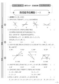 （2023春）青岛版数学初中七年级下册-黄冈360°定制密卷_阶段提升检测题（一）