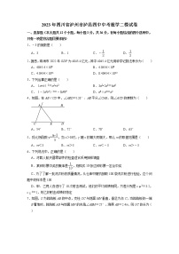 2023年四川省泸州市泸县四中中考数学二模试卷