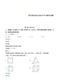 四川省凉山州2020年中考数学试题（教师版）