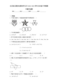 江苏省无锡市江阴市华士片2022-2023学年七年级下学期期中数学试题（含答案）