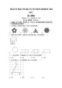 惠州卷03-【赢在中考·黄金8卷】备战2023年中考数学全真模拟卷（广东惠州专用）