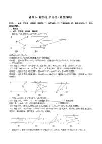 特训04 相交线 平行线（题型归纳）-2022-2023学年七年级数学下册期中期末挑战满分冲刺卷（沪教版，上海专用）