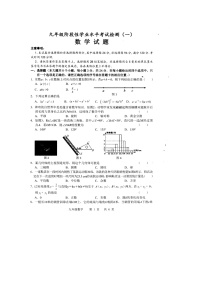 2023年山东省菏泽市牡丹区中考一模九年级数学试题