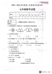 河北省保定市定州市2022-2023学年七年级下学期数学期中试题