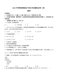 2023年河南省郑州金水外国语学校中考二模数学试题(含答案)