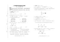 吉林省四平市铁西区2021-2022学年七年级下学期期末能力检测数学试卷(含答案)