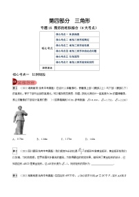 专题15 图形的相似综合（6大考点）-中考数学总复习真题探究与变式训练（全国通用）