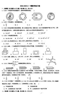 2023湘珺未来九年级下学期一模考试数学试卷