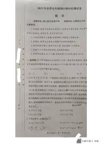 2023长郡集团九年级下学期期中考试数学试卷及参考答案