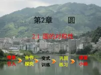 初中数学湘教版九年级下册2.1 圆的对称性教课课件ppt