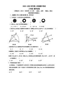 2023南外南二外联考8年级期中联考试卷