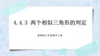 初中数学4.3 相似三角形精品课件ppt