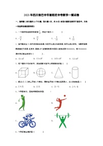 2023年四川省巴中市恩阳区中考数学一模试卷