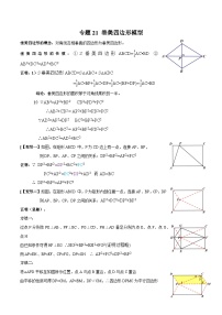 专题21 垂美四边形模型-2023年中考数学一轮复习热点题型与方法精准突破（解析版）