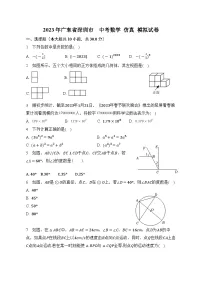 2023年广东省深圳市+中考数学+仿真+模拟试卷(含答案)