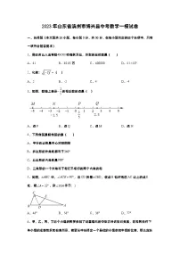 2023年山东省滨州市博兴县中考数学一模试卷