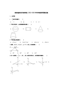 陕西省西安市碑林区2023年中考数学模拟试卷