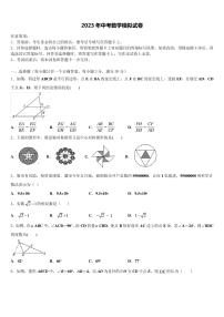 福建省泉州市南安市达标名校2022-2023学年中考数学考试模拟冲刺卷含解析