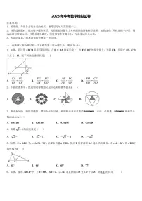 福建省泉州市南安市达标名校2022-2023学年中考数学考试模拟冲刺卷含解析